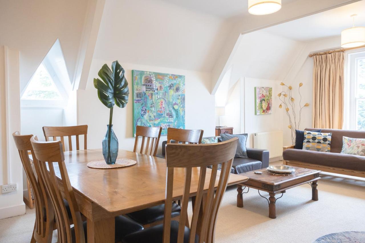 Spacious 3Br Victorian Cheltenham Loft Flat In Cotswolds - Free Parking Lägenhet Exteriör bild